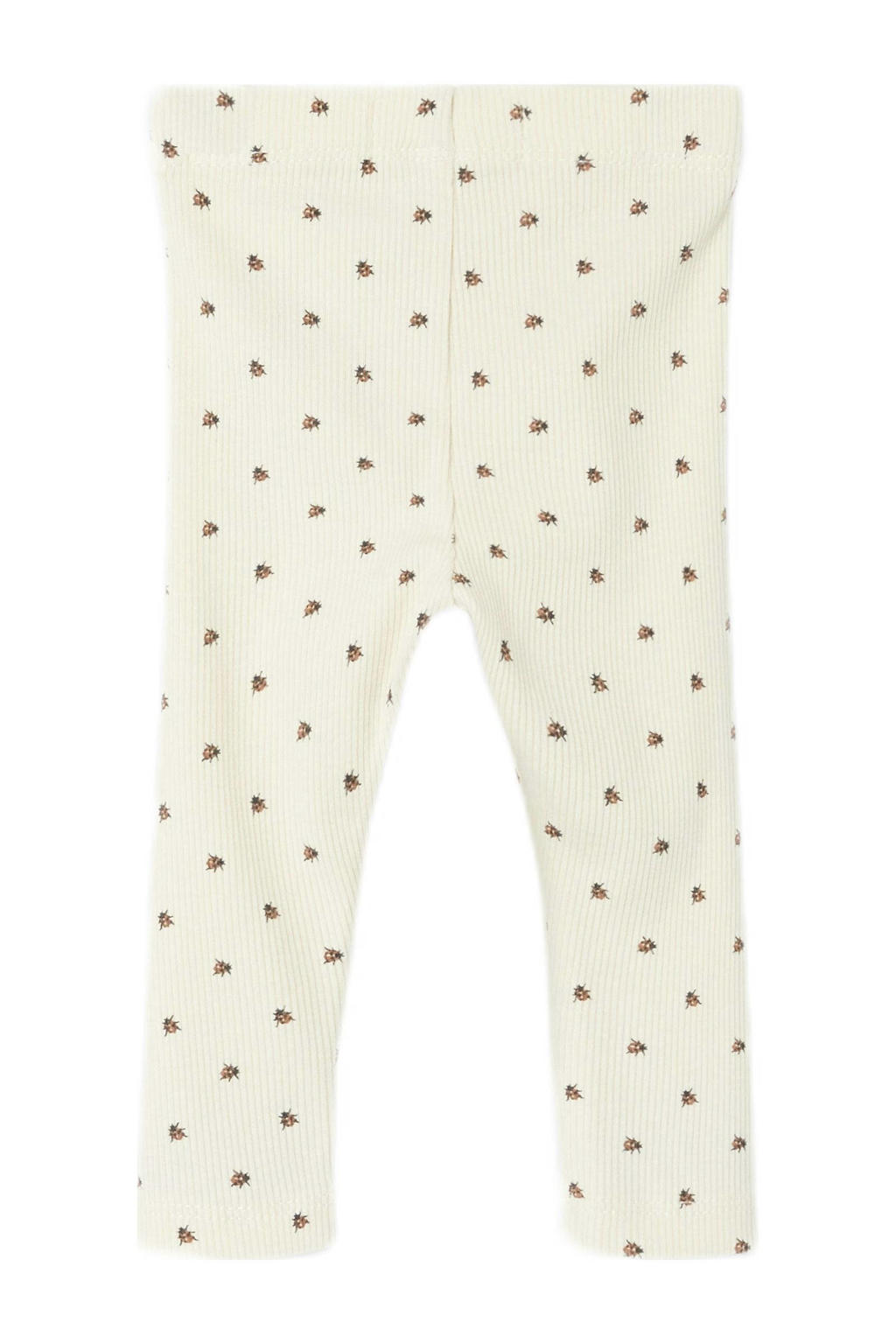 Rode meisjes LIL' ATELIER BABY slim babybroek van katoen met regular waist en elastische tailleband