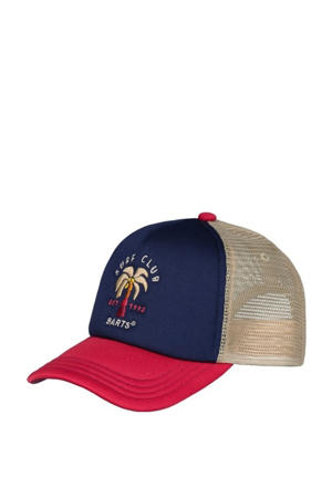 pet Surfie donkerblauw / beige / rood