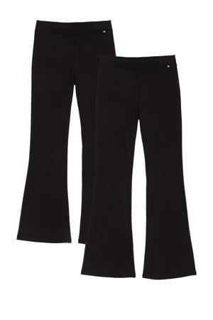 legging - (set van 2) zwart