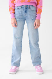 thumbnail: Shoeby straight regular waist regular fit jeans light blue denim