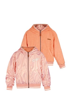 reversible jas oranje