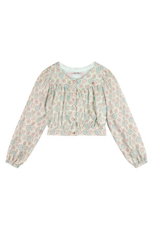 blouse mintgroen