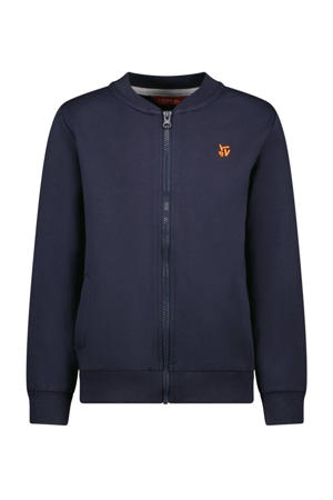 sweatvest donkerblauw