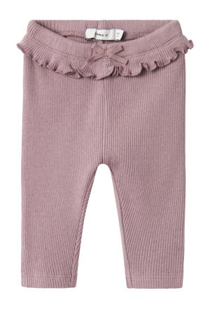 slim legging paars