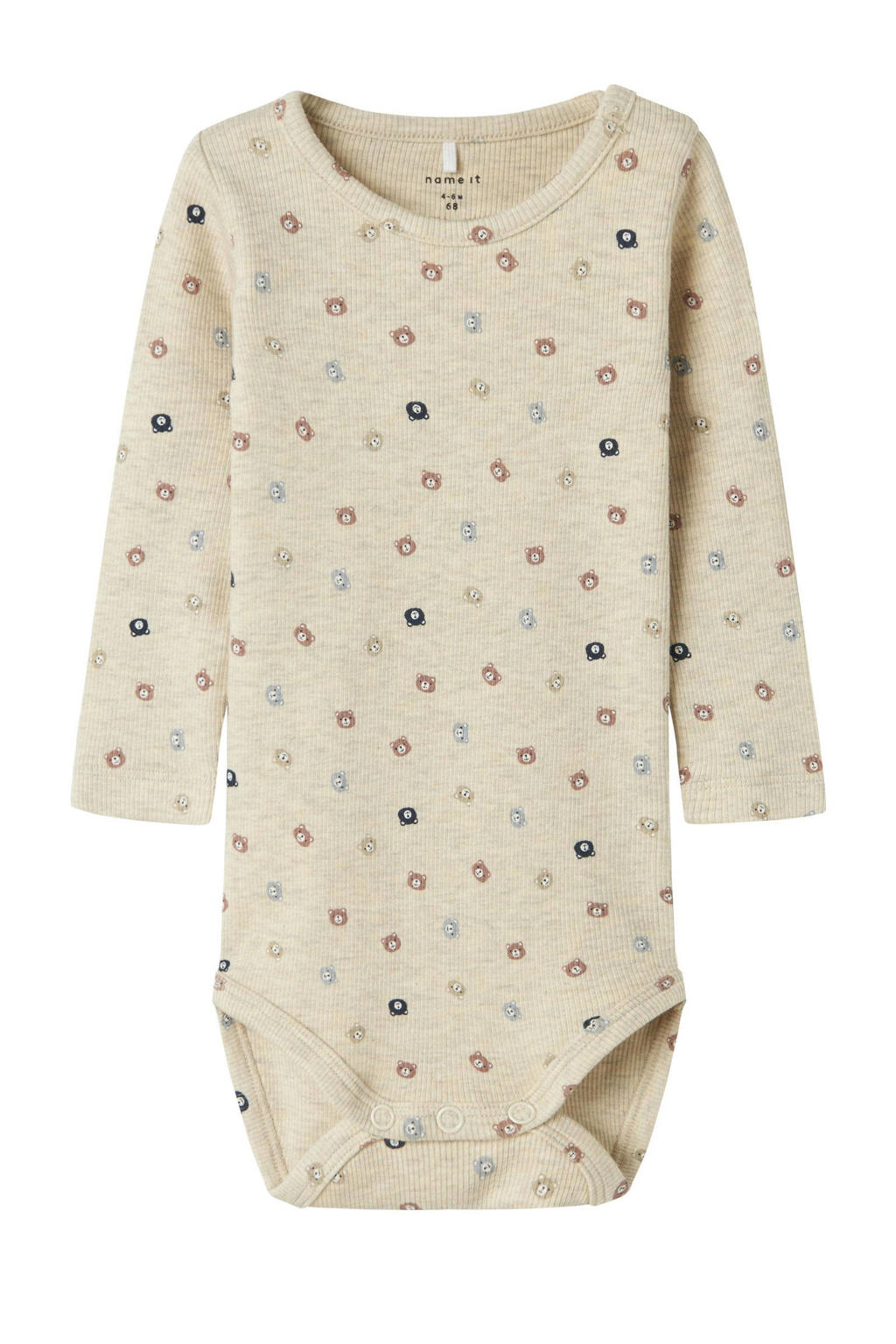 NAME IT BABY romper NBMTUMAS beige