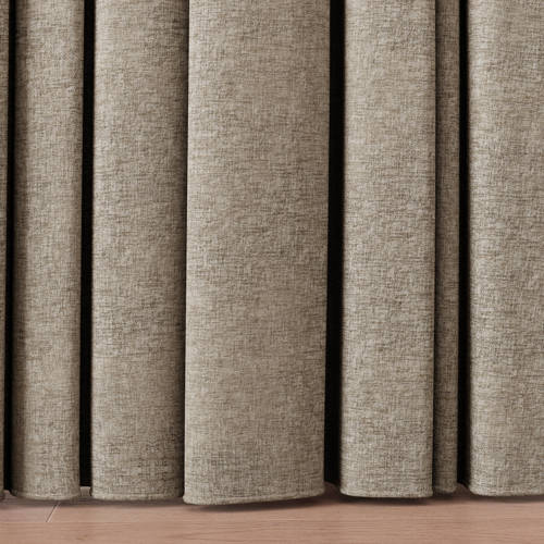 NOUS Living semi verduisterend gordijn kant en klaar zand (per stuk) (300 x 290 cm)* Beige