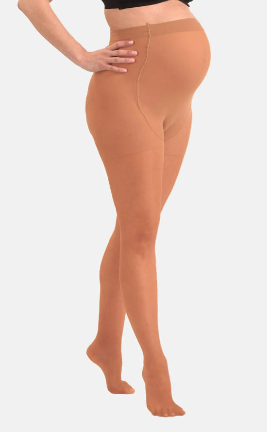 beige zwangerschapspanty's dames