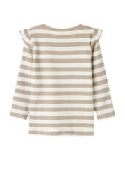 thumbnail: NAME IT MINI longsleeve lichtbruin rib gebreid