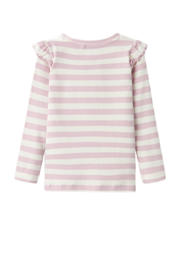 thumbnail: NAME IT MINI longsleeve lichtroze rib gebreid