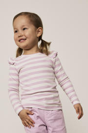 thumbnail: NAME IT MINI longsleeve lichtroze rib gebreid