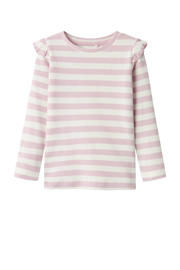thumbnail: NAME IT MINI longsleeve lichtroze rib gebreid