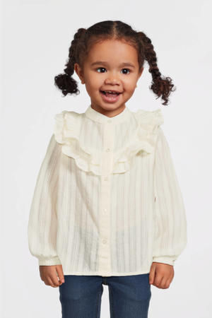 blouse met ruches