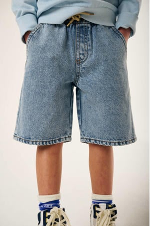 denim short light blue denim
