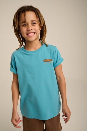 T-shirt blauw