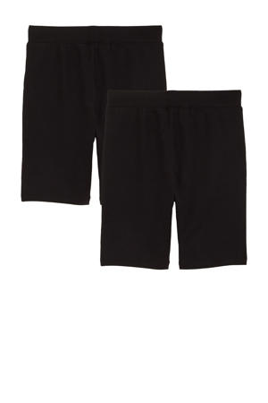 skinny legging - (Set van 2) zwart