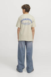 thumbnail: JACK & JONES JUNIOR T-shirt met backprint ecru