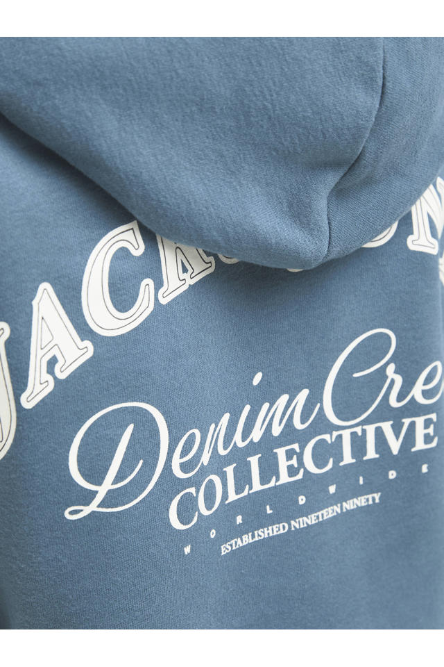 JACK & JONES Herenpullover met capuchon, eenkleurig, mulch, M JACK & JONES Herenpullover met capuchon, eenkleurig, mulch, M