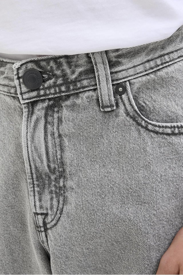 JACK JONES JUNIOR high waist relaxed fit jeans grey denim