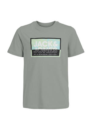 T-shirt grijsblauw
