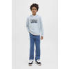 JACK & JONES JUNIOR hoodie zachtblauw
