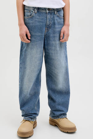 baggy high waist baggy jeans medium blue denim