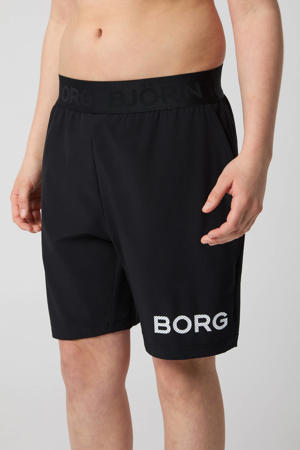  sportshort Borg zwart
