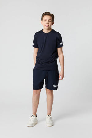 sportshirt Borg donkerblauw