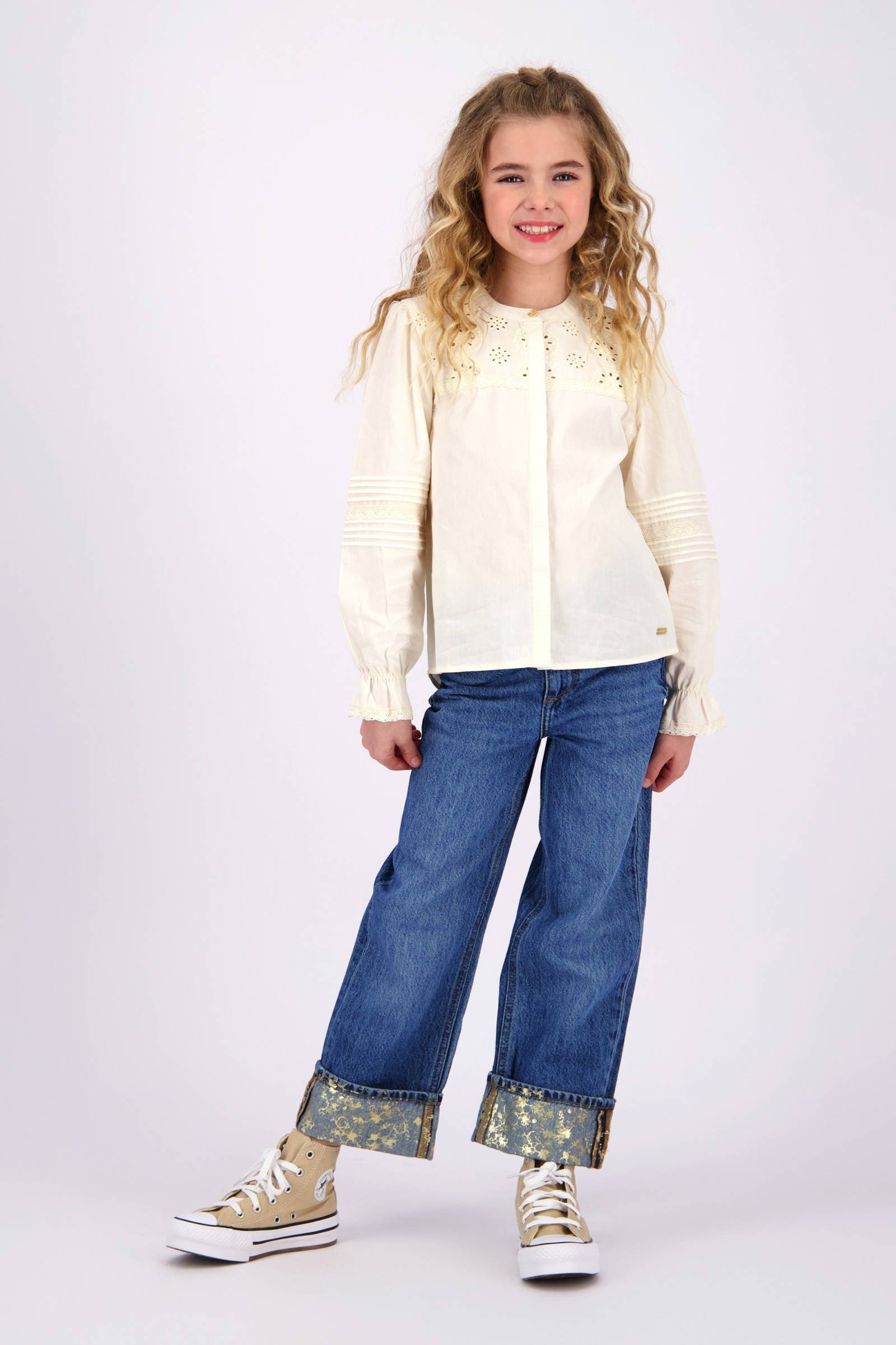 Vingino Mädchen Bluse Loisa - Schicke Weiße Bluse Für Teenager