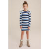 WE Fashion korte jurk blauw