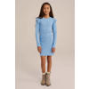 WE Fashion korte jurk blauw