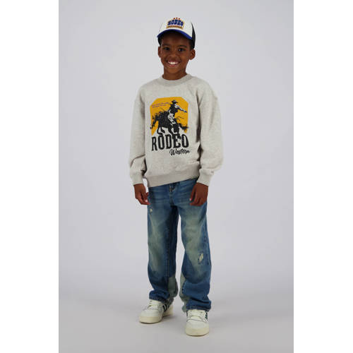 Vingino pet Xavier donkerblauw Jongens Polyester Printopdruk