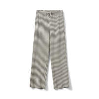 thumbnail: Zwarte meisjes Sofie Schnoor sweatpant van stretchkatoen met elastische tailleband met koord en strepenprint