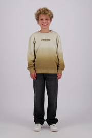 thumbnail: Black denim jongens Raizzed loose fit jeans black van denim met regular waist, rits- en knoopsluiting en effen