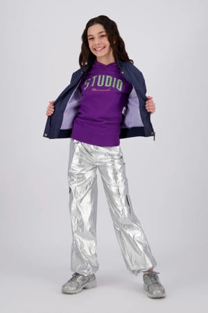 regular casual broek zilver