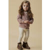 LIL' ATELIER MINI slim fit legging  ecru/lichtroze