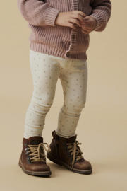 thumbnail: LIL' ATELIER MINI slim fit legging  ecru/lichtroze
