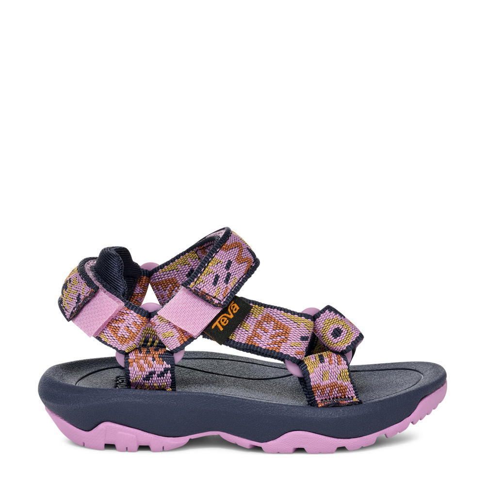 Roze meisjes Teva Hurricane XLT 2 sandalen van textiel met klittenband
