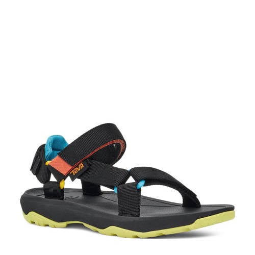 Teva Hurricane XLT 2 peuter sandalen zwart/geel Jongens Textiel Effen