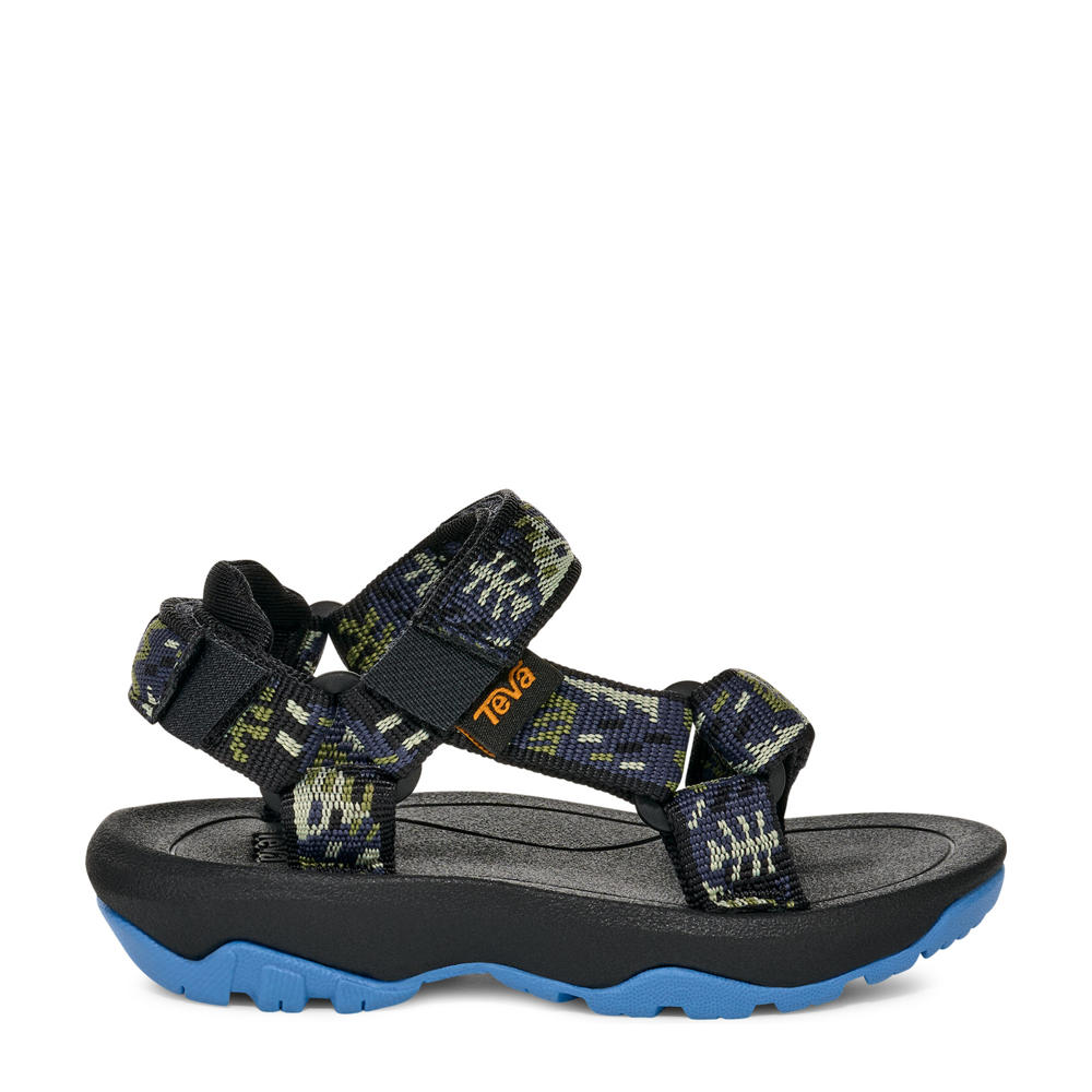 Zwarte jongens Teva Hurricane XLT 2 sandalen van textiel met klittenband