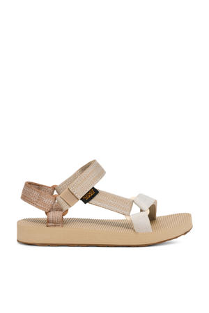 Original Universal Metalic  sandalen beige
