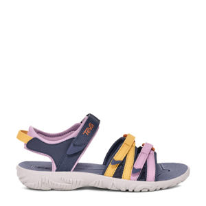 Tirra  sandalen paars/geel