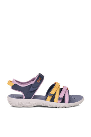 Tirra  sandalen paars/geel