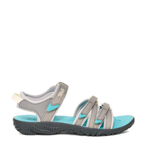Tirra  sandalen grijs/turquoise