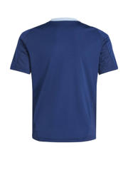 thumbnail: Blauw en gele jongens en meisjes adidas Performance Real Madrid voetbalshirt training van polyester met korte mouwen en ronde hals