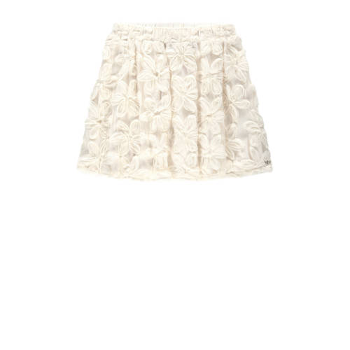 NIK&NIK korte rok ecru Meisjes Polyester Effen - maat 164 afbeelding