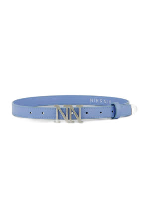 riem blauw
