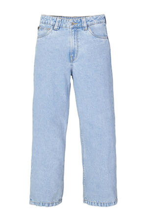 loose fit jeans light blue denim