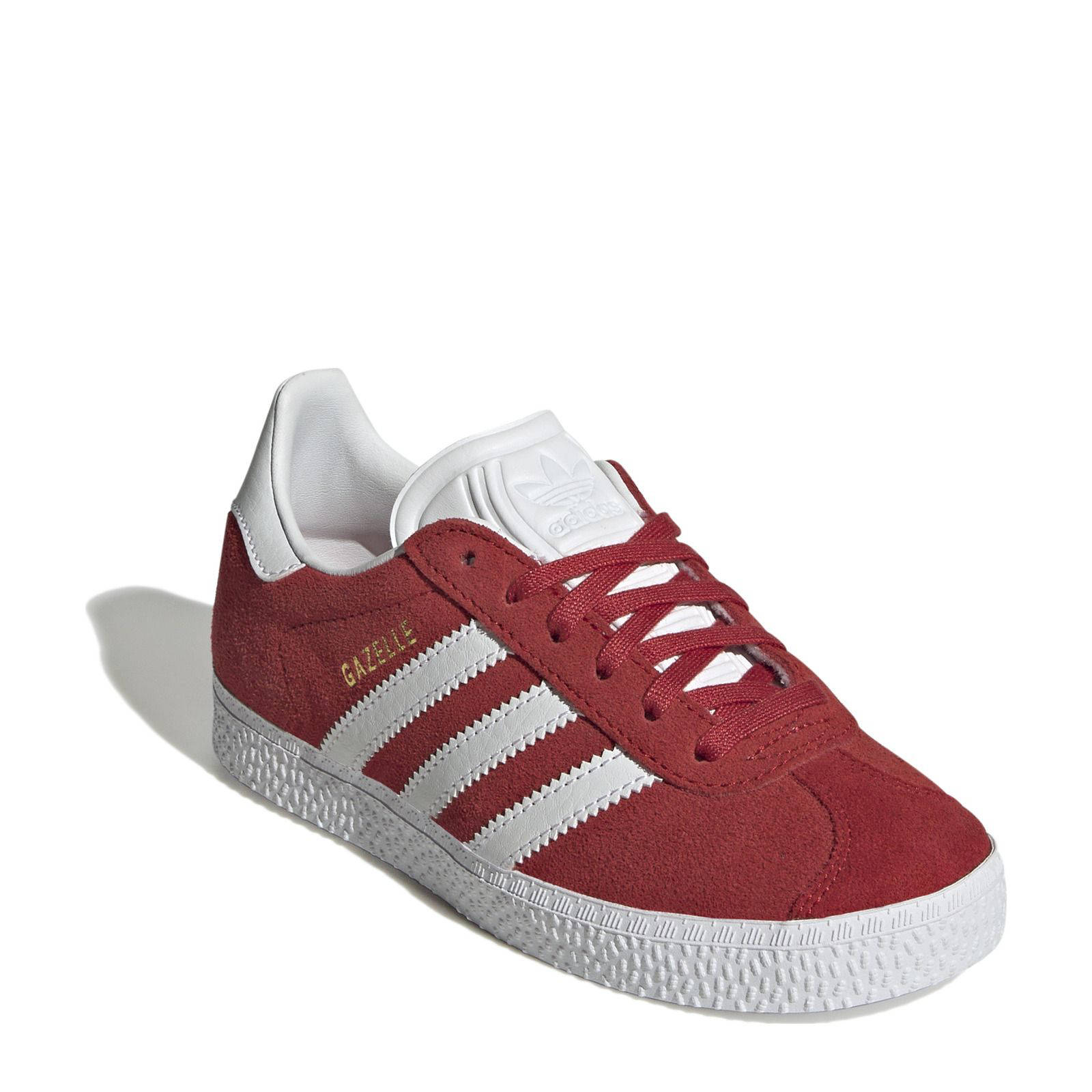 adidas Originals Gazelle sneakers rood/wit | kleertjes.com