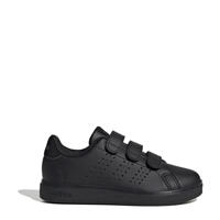 thumbnail: Zwarte jongens en meisjes adidas Sportswear Advantage Base 2.0 sneakers van kunstof met klittenband