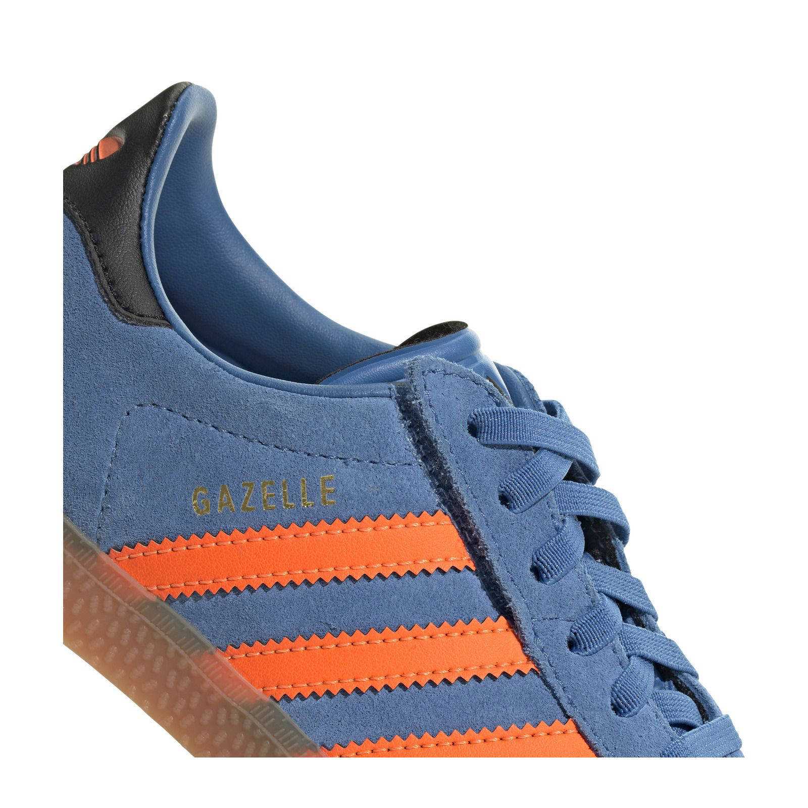 adidas Originals Gazelle sneakers kobaltblauw/oranje | kleertjes.com